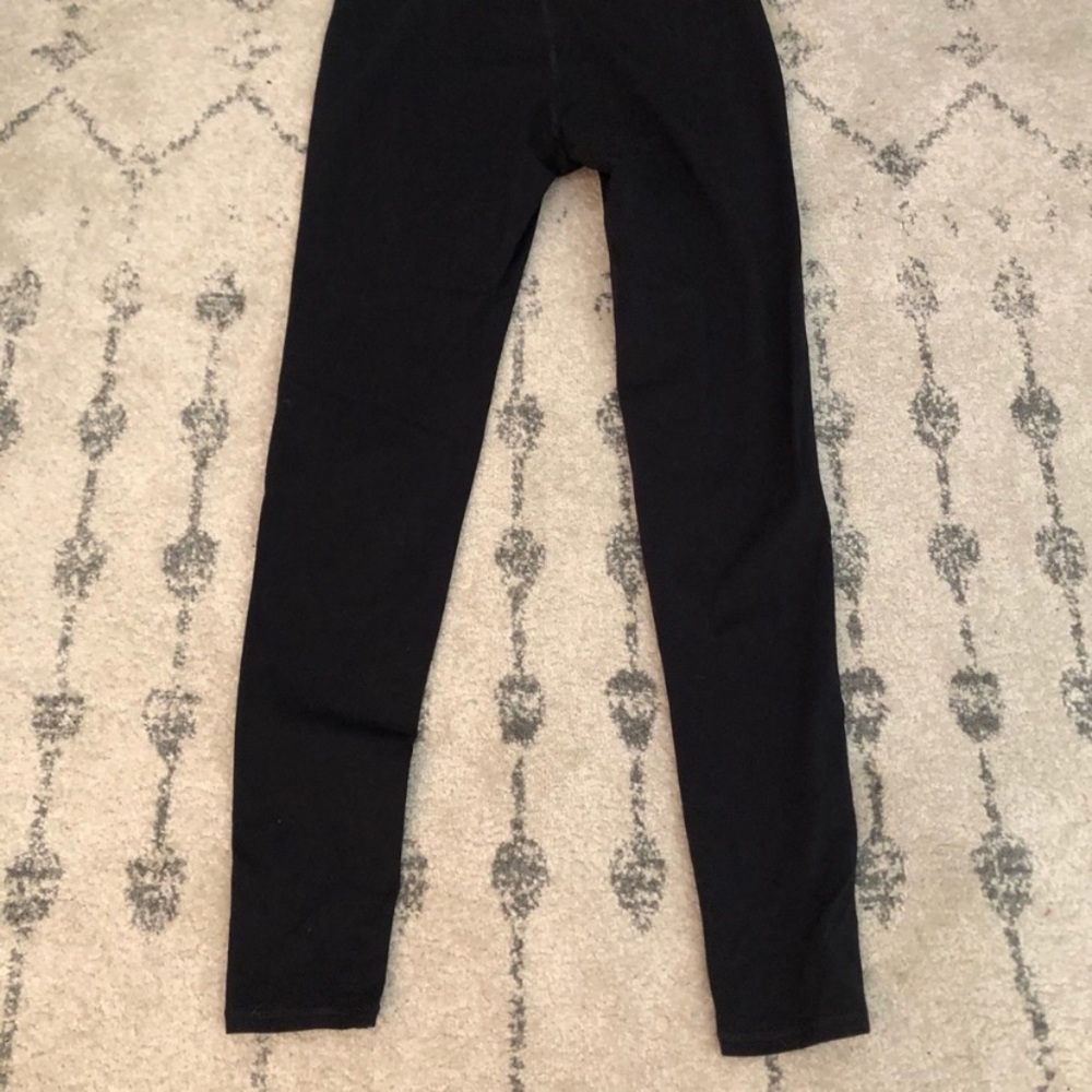 Athleta black leggings size medium